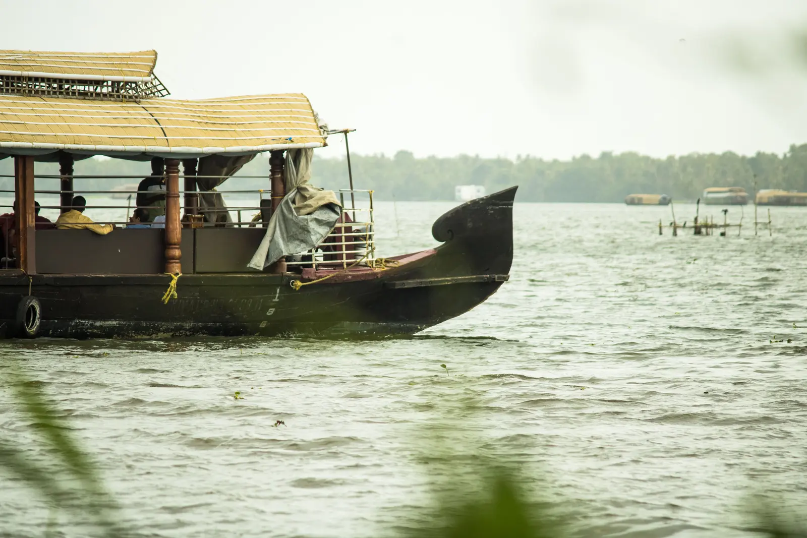 Houseboat on the backwaters