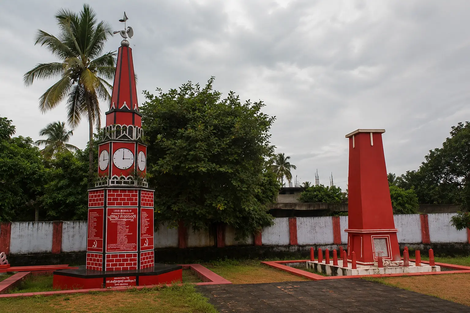 Punnapra-Vayalar martyrs' memorial, Alappuzha